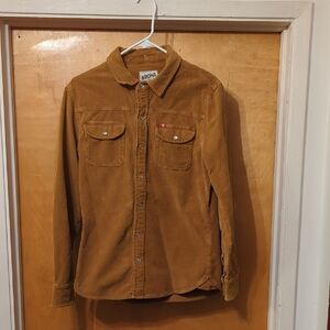 &Sons Sunday Shirt Corduroy Tan
